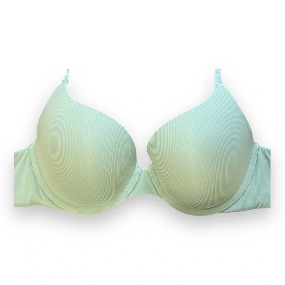Victoria’s‎ Secret The T-Shirt Push-Up Perfect Shape/Full Coverage Pointelle Bra